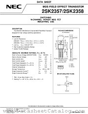 2SK2358 datasheet pdf NEC