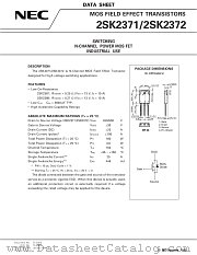 2SK2371 datasheet pdf NEC