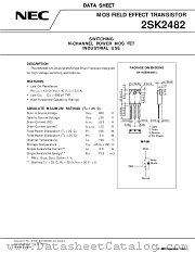 2SK2482 datasheet pdf NEC