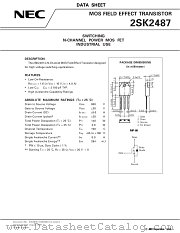 2SK2487 datasheet pdf NEC