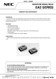 EA2-3NP datasheet pdf NEC