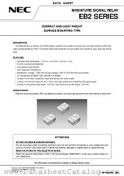 EB2-3 datasheet pdf NEC