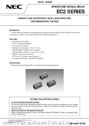 EC2-6 datasheet pdf NEC