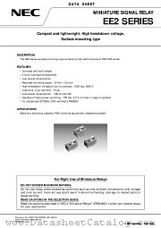 EE2-3SNUN-L datasheet pdf NEC