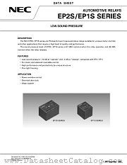 EP2S-4G1 datasheet pdf NEC