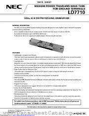 LD7710 datasheet pdf NEC