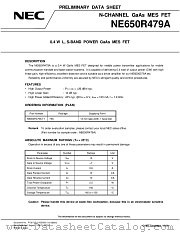 NE650R479A datasheet pdf NEC
