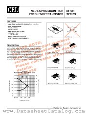 NE68019-T1 datasheet pdf NEC