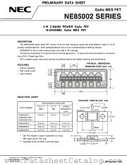NE8500295-6 datasheet pdf NEC