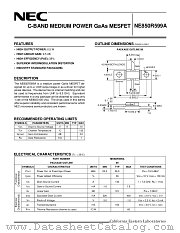 NE850R599A datasheet pdf NEC