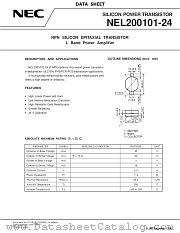 NEL200101-24 datasheet pdf NEC