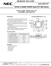 NEZ7785-4D datasheet pdf NEC