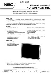 NL10276AC28-01L datasheet pdf NEC