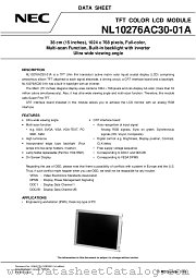 NL10276AC30-01A datasheet pdf NEC