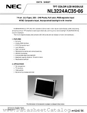 NL3224AC35-06 datasheet pdf NEC
