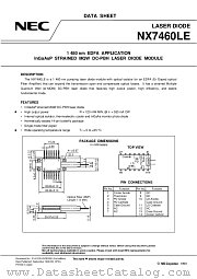 NX7460LE-BA datasheet pdf NEC