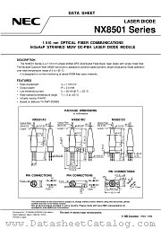 NX8501CG-BA datasheet pdf NEC