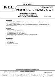 PS2505L-1-F4 datasheet pdf NEC