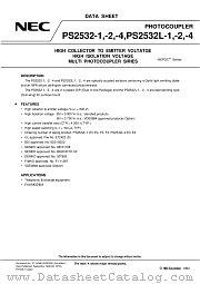 PS2532L-2 datasheet pdf NEC