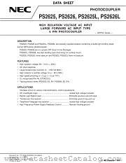 PS2625L datasheet pdf NEC