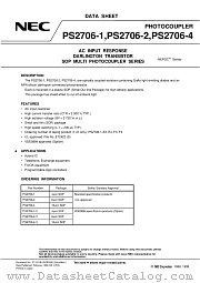 PS2706-2 datasheet pdf NEC