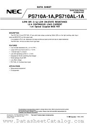 PS710A-1A datasheet pdf NEC