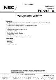 PS7212-1A-E4 datasheet pdf NEC
