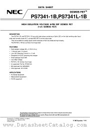 PS7341L-1B-E4 datasheet pdf NEC