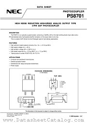 PS8701 datasheet pdf NEC