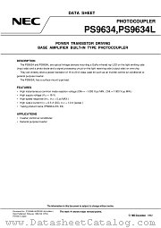 PS9634L datasheet pdf NEC
