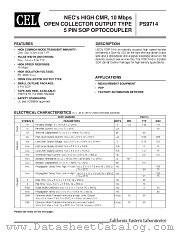 PS9714 datasheet pdf NEC