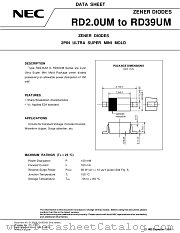 RD8.2UM datasheet pdf NEC