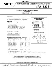 UPA1523B datasheet pdf NEC