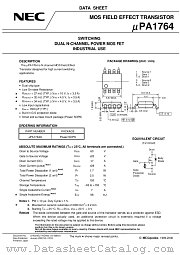 UPA1764G datasheet pdf NEC