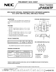UPA836TF-T1 datasheet pdf NEC