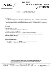 UPC1933 datasheet pdf NEC
