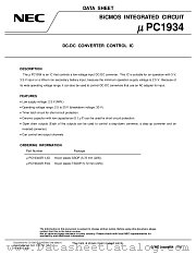 UPC1934GR-PJG datasheet pdf NEC