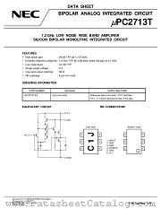 UPC2713T-E3 datasheet pdf NEC