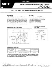 UPC4062 datasheet pdf NEC