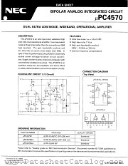 UPC4570 datasheet pdf NEC