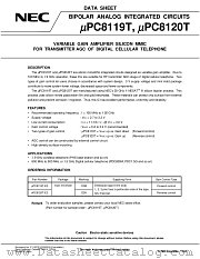 UPC8119T-E3 datasheet pdf NEC