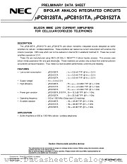 UPC8152TA datasheet pdf NEC
