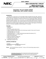 UPD16715AN datasheet pdf NEC