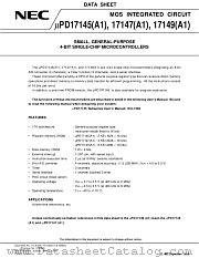 UPD17147 datasheet pdf NEC