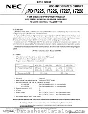 UPD17228MC datasheet pdf NEC
