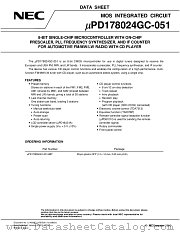 UPD178024GC-051-8BT datasheet pdf NEC