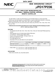 UPD17P236 datasheet pdf NEC