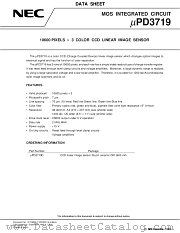 UPD3719 datasheet pdf NEC