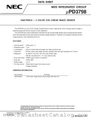 UPD3798CY datasheet pdf NEC