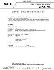 UPD3799 datasheet pdf NEC
